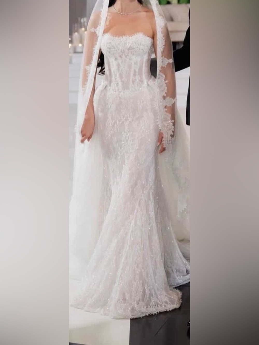 Lee Petra Grebenau Wedding Dress in the style Charolette